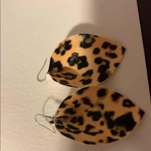 Cheetah earrings